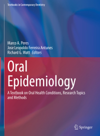 Omslagafbeelding: Oral Epidemiology 1st edition 9783030501228