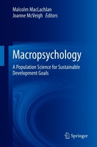 Cover image: Macropsychology 9783030501754