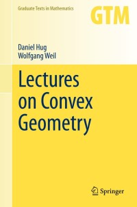 Titelbild: Lectures on Convex Geometry 9783030501792
