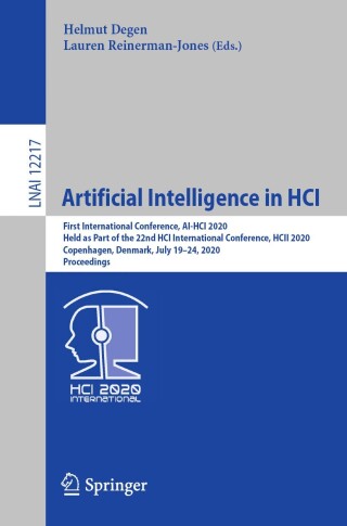 Omslagafbeelding: Artificial Intelligence in HCI 1st edition 9783030503338
