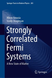 Imagen de portada: Strongly Correlated Fermi Systems 9783030503581