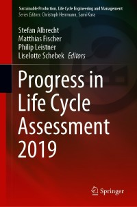 صورة الغلاف: Progress in Life Cycle Assessment 2019 1st edition 9783030505189