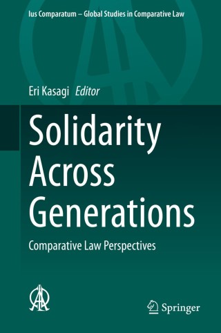 صورة الغلاف: Solidarity Across Generations 1st edition 9783030505462
