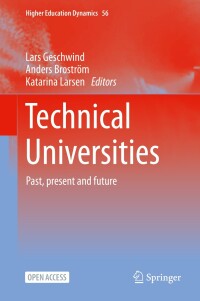 Cover image: Technical Universities 1st edition 9783030505547