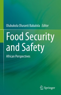 Cover image: Food Security and Safety 9783030506711