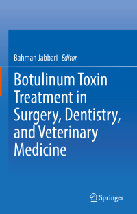 Imagen de portada: Botulinum Toxin Treatment in Surgery, Dentistry, and Veterinary Medicine 1st edition 9783030506902