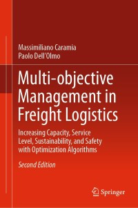 Cover image: Multi-objective Management in Freight Logistics 2nd edition 9783030508111