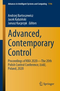 表紙画像: Advanced, Contemporary Control 1st edition 9783030509354