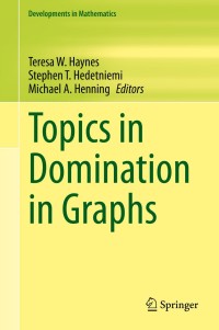 Imagen de portada: Topics in Domination in Graphs 1st edition 9783030511166
