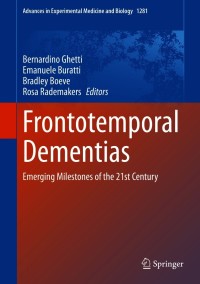 Cover image: Frontotemporal Dementias 9783030511395