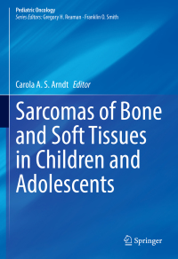 Cover image: Sarcomas of Bone and Soft Tissues in Children and Adolescents 1st edition 9783030511586