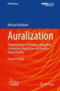 Cover image: Auralization 2nd edition 9783030512019
