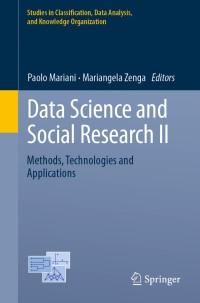 Cover image: Data Science and Social Research II 1st edition 9783030512217