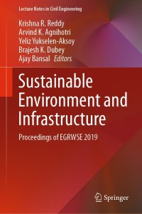 Imagen de portada: Sustainable Environment and Infrastructure 1st edition 9783030513535