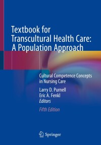 Cover image: Textbook for Transcultural Health Care: A Population Approach 5th edition 9783030513986