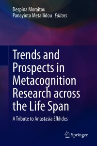 Cover image: Trends and Prospects in Metacognition Research across the Life Span 9783030516727