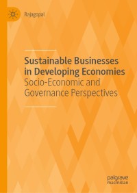 Cover image: Sustainable Businesses in Developing Economies 9783030516802