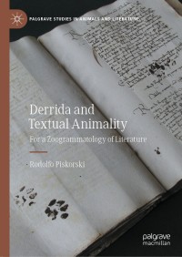Omslagafbeelding: Derrida and Textual Animality 9783030517311