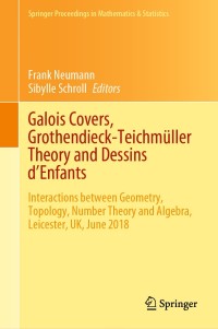 Cover image: Galois Covers, Grothendieck-Teichmüller Theory and Dessins d'Enfants 1st edition 9783030517946
