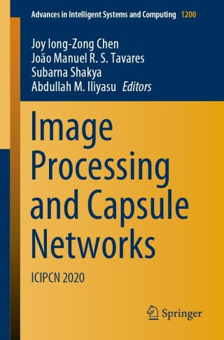 Cover image: Image Processing and Capsule Networks 1st edition 9783030518585