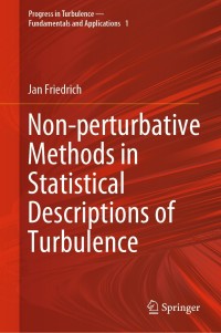 Cover image: Non-perturbative Methods in Statistical Descriptions of Turbulence 9783030519766