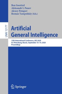 Imagen de portada: Artificial General Intelligence 1st edition 9783030521516