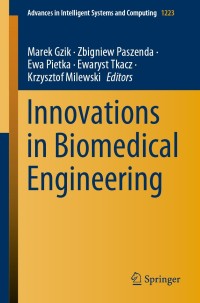 Imagen de portada: Innovations in Biomedical Engineering 1st edition 9783030521790
