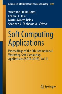 Titelbild: Soft Computing Applications 1st edition 9783030521899