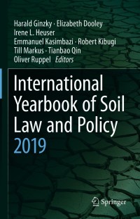 Cover image: International Yearbook of Soil Law and Policy 2019 9783030523169