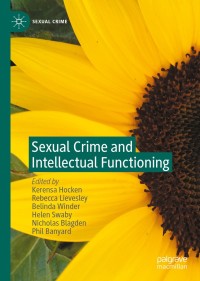 Cover image: Sexual Crime and Intellectual Functioning 1st edition 9783030523275