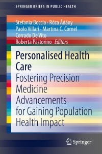 Imagen de portada: Personalised Health Care 1st edition 9783030523985