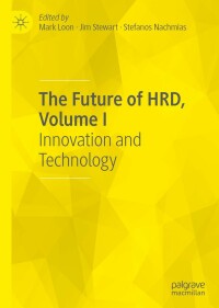 Imagen de portada: The Future of HRD, Volume I 1st edition 9783030524098