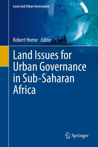 Cover image: Land Issues for Urban Governance in Sub-Saharan Africa 1st edition 9783030525033