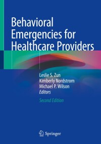 Cover image: Behavioral Emergencies for Healthcare Providers 2nd edition 9783030525194