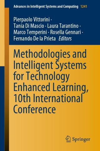 صورة الغلاف: Methodologies and Intelligent Systems for Technology Enhanced Learning, 10th International Conference 1st edition 9783030525378