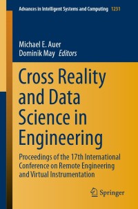 Cover image: Cross Reality and Data Science in Engineering 1st edition 9783030525743