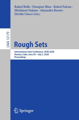 Imagen de portada: Rough Sets 1st edition 9783030527044