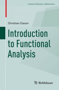 表紙画像: Introduction to Functional Analysis 9783030527839