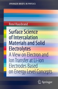 Omslagafbeelding: Surface Science of Intercalation Materials and Solid Electrolytes 9783030528256