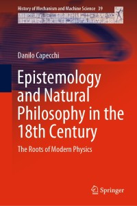 Omslagafbeelding: Epistemology and Natural Philosophy in the 18th Century 9783030528515
