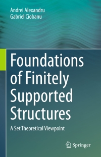 Cover image: Foundations of Finitely Supported Structures 9783030529611