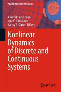Cover image: Nonlinear Dynamics of Discrete and Continuous Systems 1st edition 9783030530051