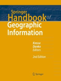 Titelbild: Springer Handbook of Geographic Information 2nd edition 9783030531249