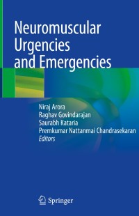 Cover image: Neuromuscular Urgencies and Emergencies 1st edition 9783030531447