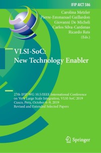 表紙画像: VLSI-SoC: New Technology Enabler 1st edition 9783030532727