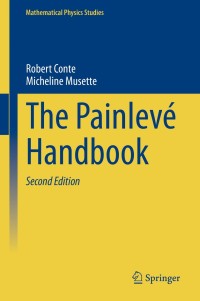 Cover image: The Painlevé Handbook 2nd edition 9783030533397