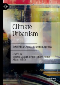 Imagen de portada: Climate Urbanism 1st edition 9783030533854