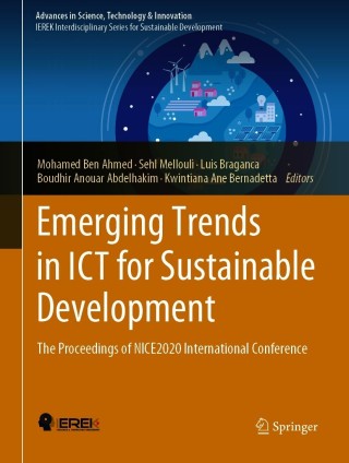 Cover image: Emerging Trends in ICT for Sustainable Development 9783030534394