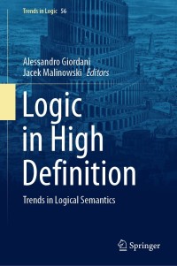 Titelbild: Logic in High Definition 1st edition 9783030534868