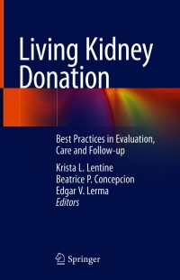 Cover image: Living Kidney Donation 9783030536176